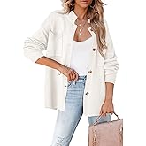 Dokotoo Cardigan Sweaters for Women Casual Open Front Long Sleeve Button Down Knit Outwear Stand Collar Fall Fashion 2024