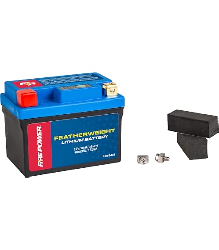 Amazon.com: Fire Power Featherweight Lithium Battery 240 CCA