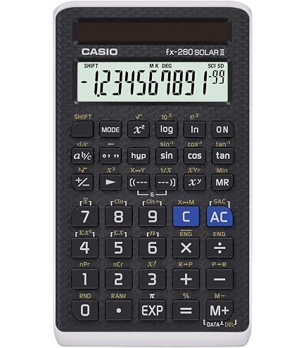 Casio Scientific Calculator Black, 3