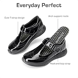 DREAM PAIRS Girls Mary Jane Flats School Uniform