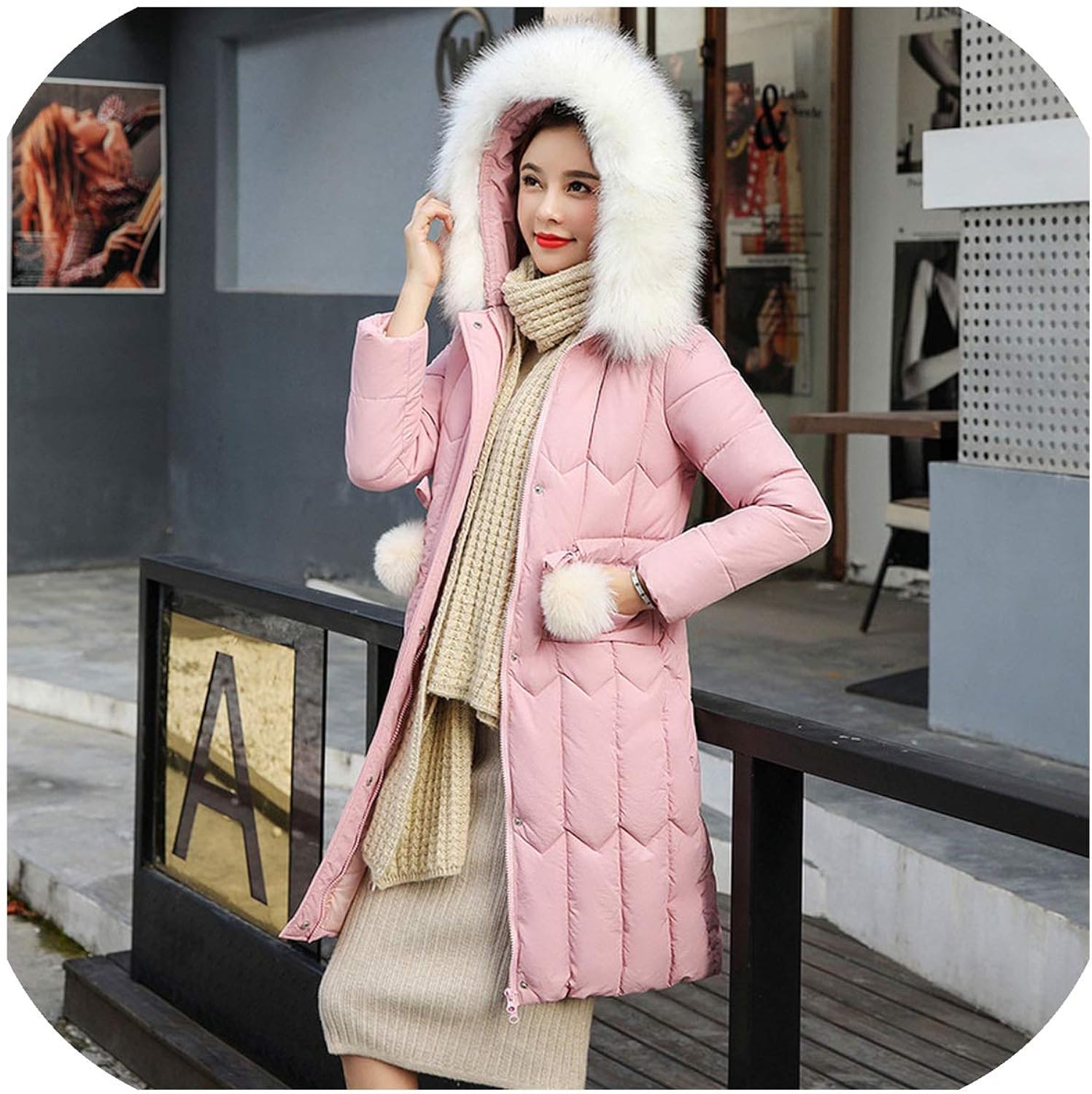 fur sure hooded jacket