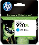 HP 920XL Cyan High Yield Ink Cartridge CD972AE Original view 1