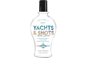 TAN ASZ U Yachts & Shots 400X Double Shot Bronzer Super Dark Ocean Mineral & Sea Salt Cocktail 7.5oz