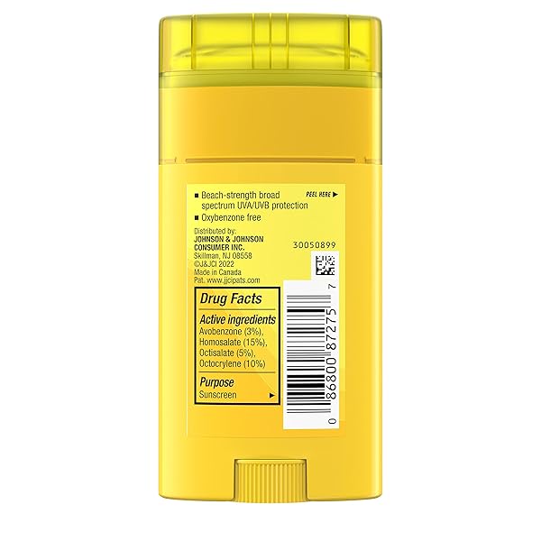 NEUTROGENA BEACH DEFENSE SUNSCREEN STICK SPF 50, BROAD SPECTRUM SUN PROTECTION FOR FACE & BODY, WATER-RESISTANT, NON-GREASY FORMULA, TRAVEL SIZE FOR BEACH & OUTDOOR USE, 1.5 OZ (42 G)