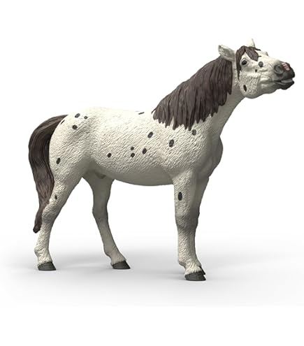 CollectA Jument Oryol Gris Foncé - Figurine Cheval Peinte à La Main - Modèle Réaliste - Pour Collection Et Jeu - Qualité Expert