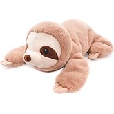 WEIGEDU Weighted Sloth Stuffed Animal Plush Toy, 21.5 inches | 2.3lb, Embroidered Eyes, Removable Weight Pack, Soft Heavy Plush, For Kids &amp; Adults