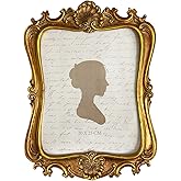AELS 8x10 Inch Vintage Picture Frame, Elegant Antique Photo Frames with Glass Front, Photo Display, Tabletop Wall Hanging, Gift Ideas