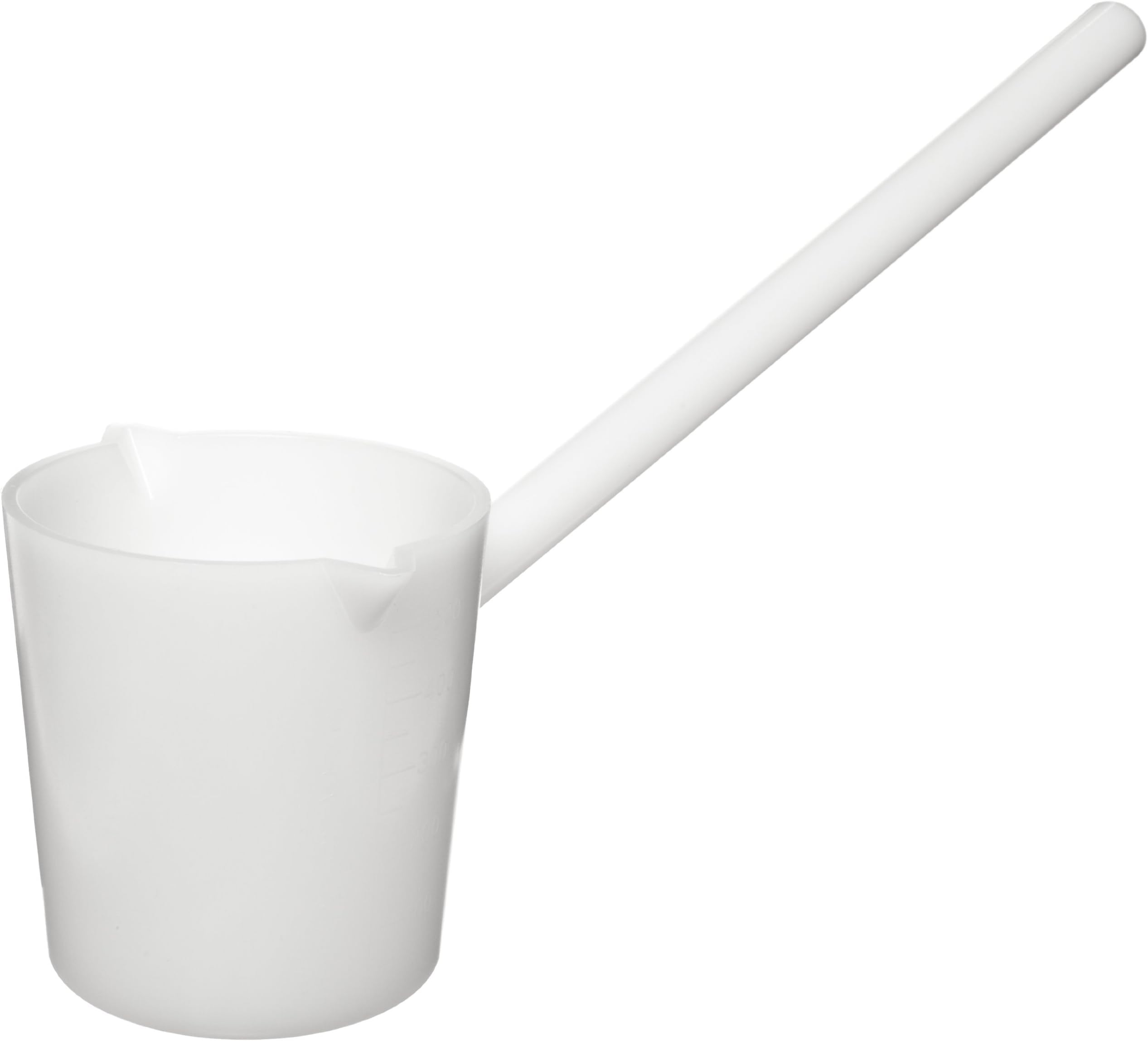 Dynalon 108085-600 High Density Polyethylene Extra Heavy Duty Sampling Scoop/Ladle with Securely Welded Solid Handle, 600mL Capacity (Pack of 12)