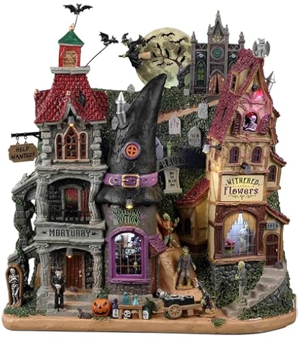 Amazon.com: Lemax Halloween Spooky Town Village Monsters