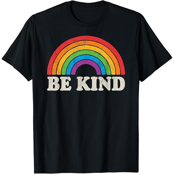 Dresswel Maglietta da donna arcobaleno con scollo a V, bandiera colorata, stampa grafica, LGBTQ, lesbica, gay pride, vintage, maglietta da tè, 2-multicolore, XL