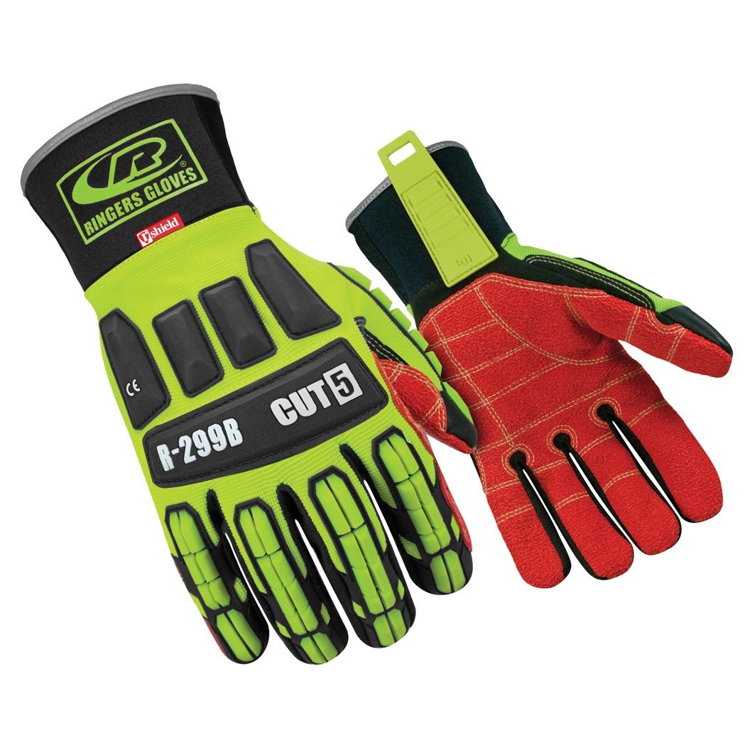 Ringers Gloves R299B Roughneck Barrier, Heavy Duty Impact Glove