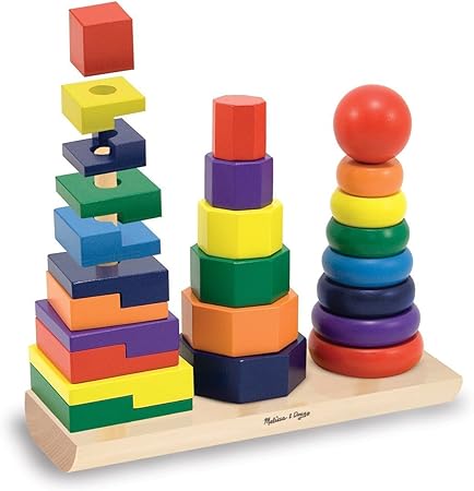 melissa and doug geometric stacker