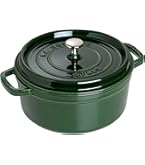 Amazon.com: STAUB Cast Iron Roaster/Cocotte, Round, 28 cm, 6.7 L