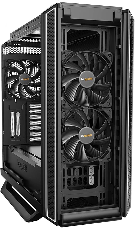 be quiet! Silent Base 801 Midi-Tower Negro, Plata: Be: Amazon.es: Electrónica