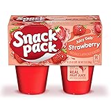 Snack Pack Juicy Gels, Strawberry, 3.25 oz