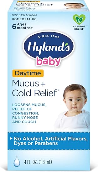 cold medicine for infants under 6 months