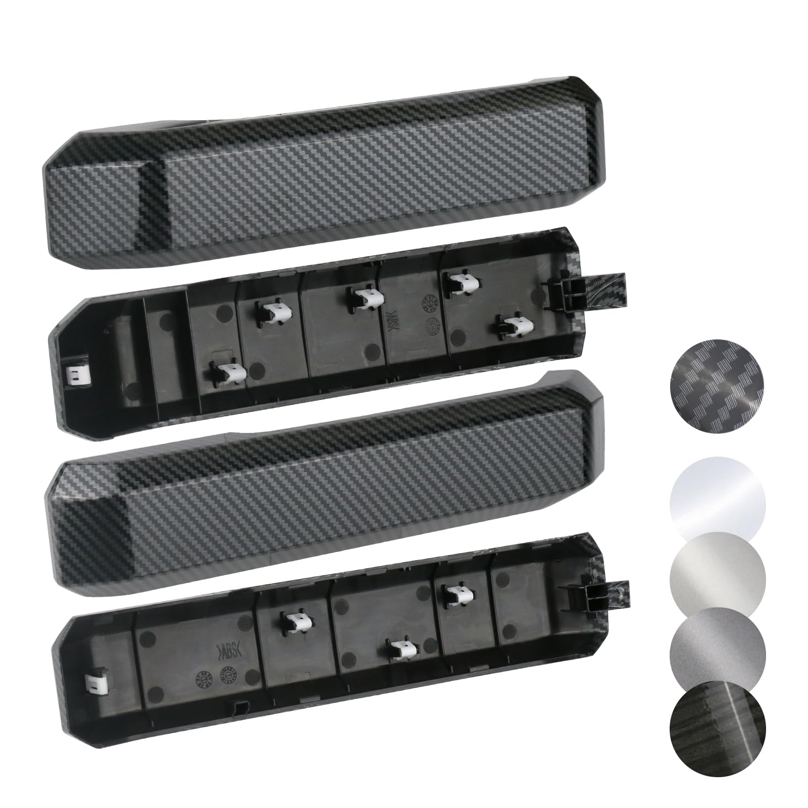 Photo 1 of *** parts only missing unknown parts
TQPONLY Carbon Fiber Interior Inner Door Handle Cover Trim | Compatible with 2015-2020 Ford F150 Truck Accessories Replacement | 1 Set Front and Rear Door Armrest Pull Handle