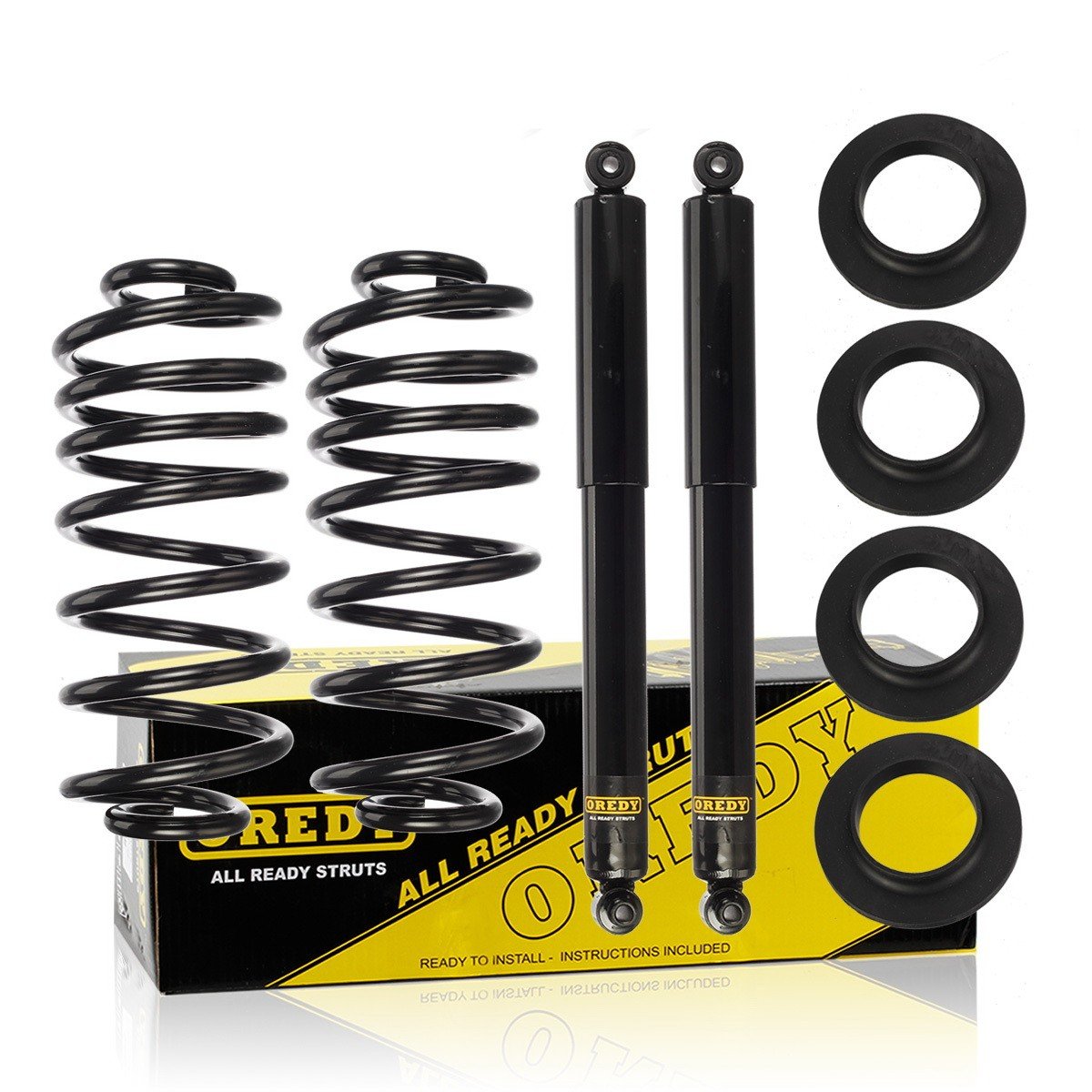 Rear Coil Spring Conversion Kit for 2006 2007 2008 2009 GMC Envoy Car