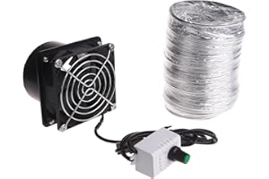 FPOUT USB Adjustable Speed Solder Smoke Absorber Fume Extractor With Pipe Duct Exhaust and Ventilation Tube