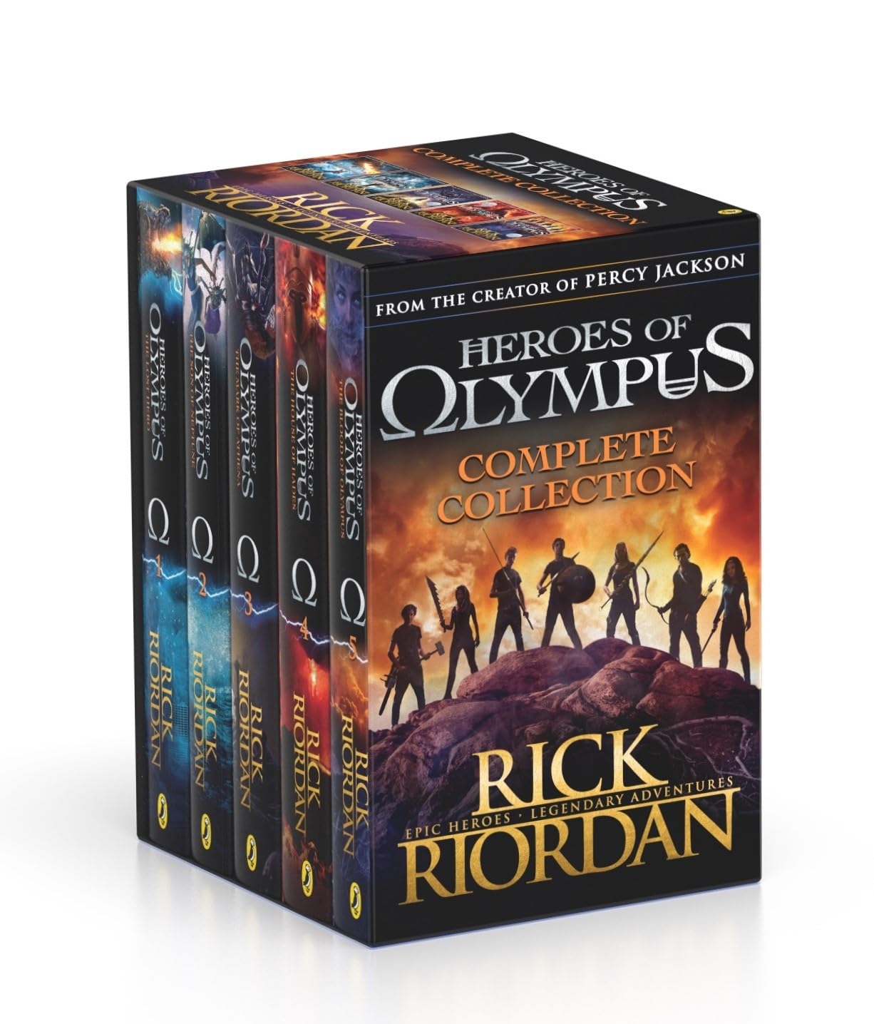 CHILDREN PBS Heroes Of Olympus Complete Collection (5 Book Slipcase) Image