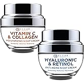 Clear Beauty Face Moisturizer Cream Value Set – Dermatologist Tested, Anti Aging, Korean Skin Care – Firms, Deep Hydration, Smooth & Rejuvenates Skin – Vegan, Clean Beauty, Cruelty Free – Pack of 2