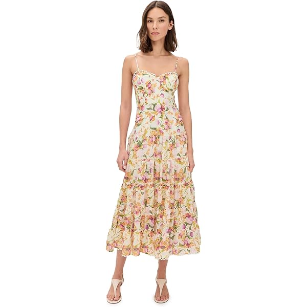 ASTR The Label Women's Mahalia Dress, Blue Orange Floral, XS at Amazon  Women's Clothing store