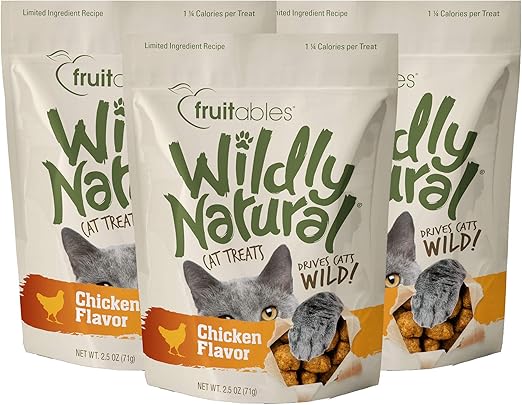 wildly natural cat treats
