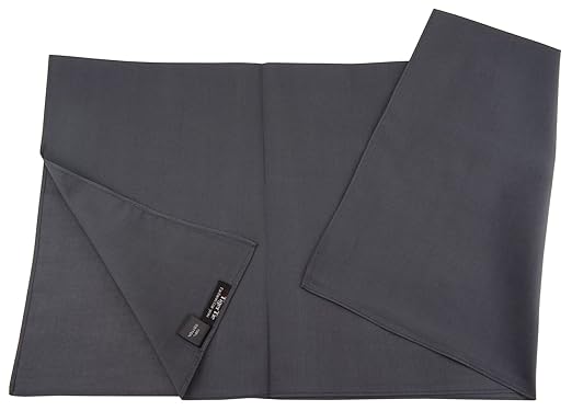 TigerTie Damen Nickituch Halstuch in einfarbig Uni - Tuchgröße 60 x 60 cm - 100% Baumwolle