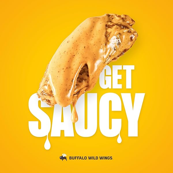 BUFFALO WILD WINGS SOUTHWESTERN RANCH SAUCE, 12 FL. OZ., MADE WITH BUTTERMILK AND CHIPOTLE PEPPERS, PERFECT DIPPING SAUCE, SALAD DRESSING, WING SEASONING OR BURGER TOPPING