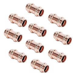 Cherbo Copper Press Fittings 3/4 inch Coupling with