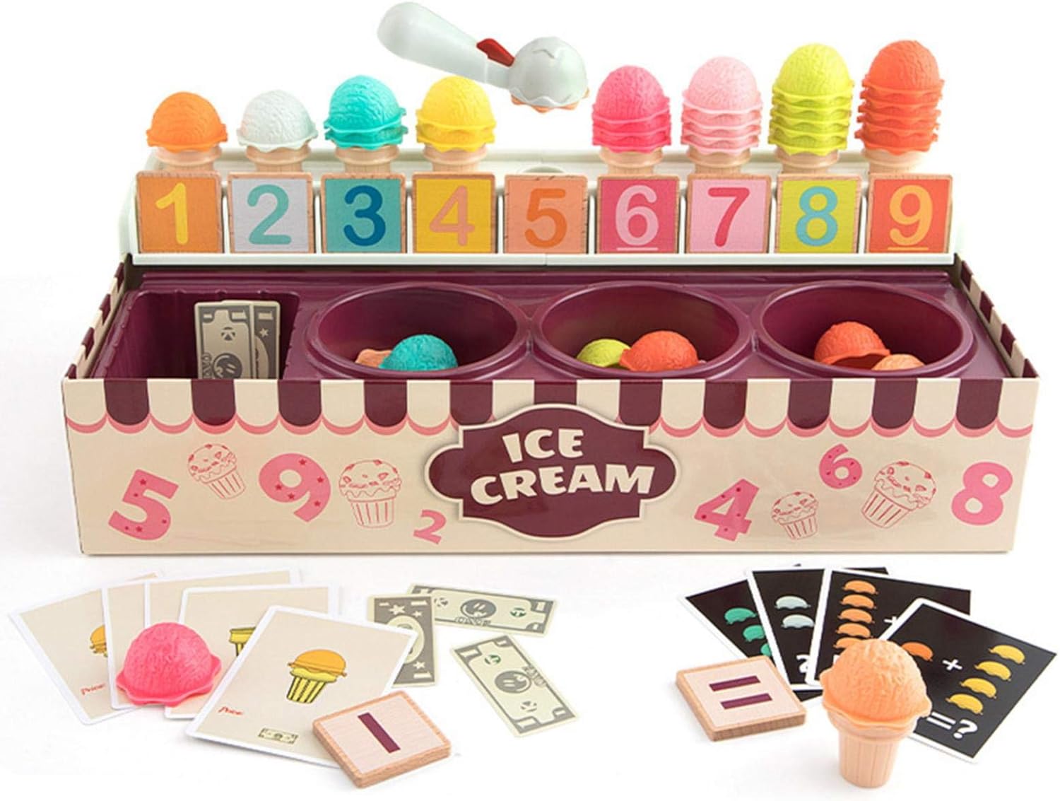 ice cream learning toy