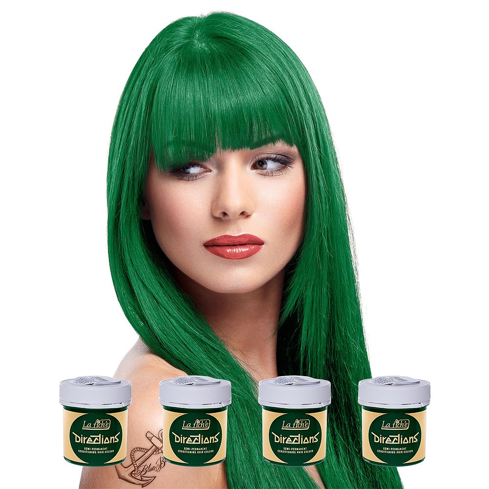 La Riche Directions Colour Hair Dye Apple Green 4 Pack