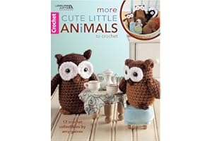 LEISURE ARTS More Cute Little Animals to Crochet Book