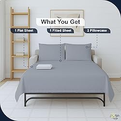 Cottington Lane Queen Sleeper Sofa Bed Sheet Set, 4