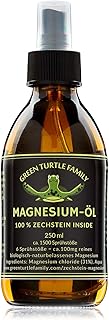 PREMIUM ZECHSTEIN Magnesium-Öl 250 ml. Zu 100% naturbelassene Magnesium Sole aus dem Zechstein Urmeer. Optimal für Sport, Massage &amp; Entspannung. Umweltschonend in einer Sprühflasche aus Glas.