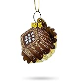 Chocolate Candy Blown Glass Christmas Ornament