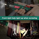 HYCHIKA Electric Screwdriver 6Nm 3.6V Cordless 2.0Ah USB 35 Accessories view 7