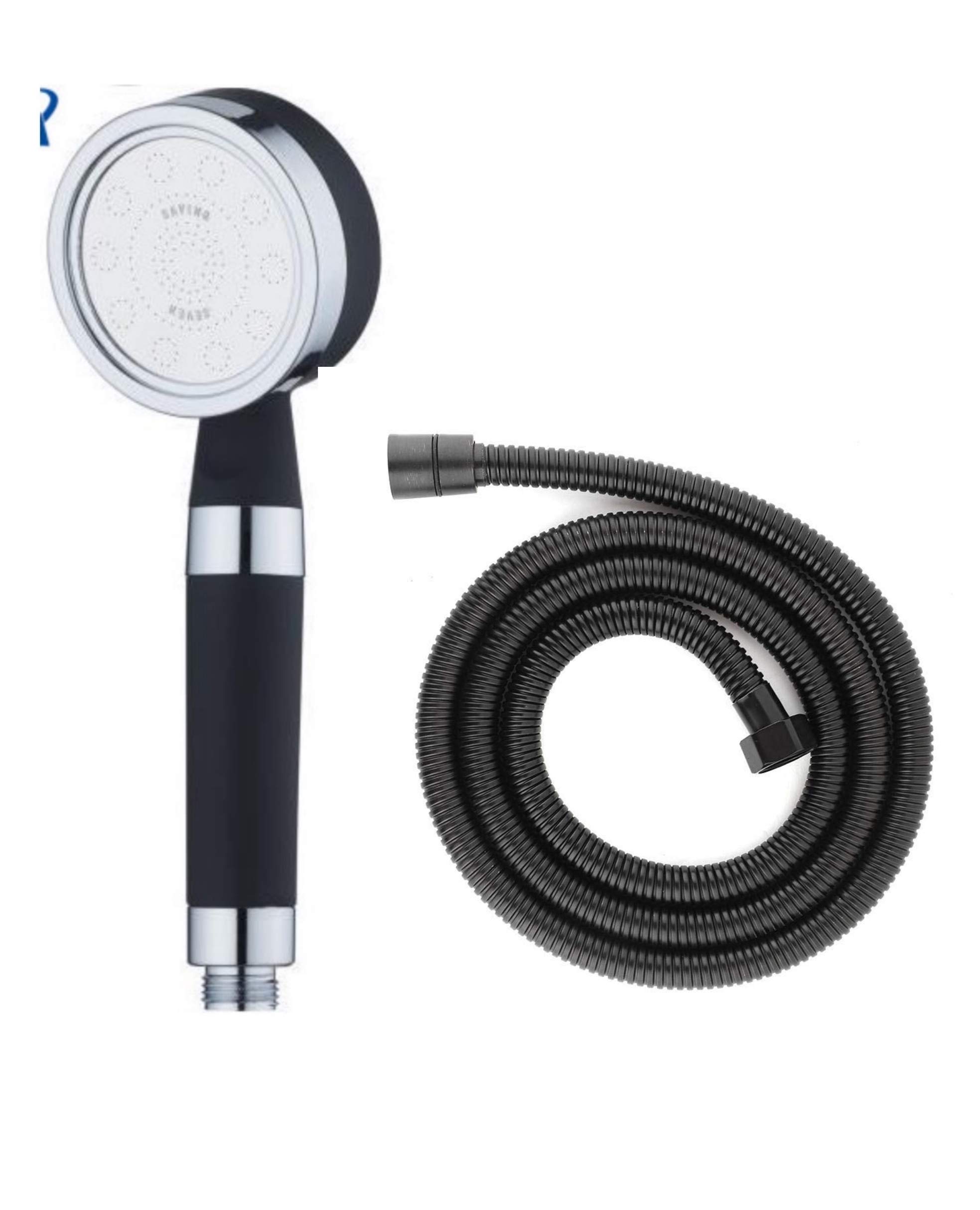 Housler® Black Shower Head and Black Shower Hose