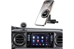 iGoevo 360° Rotating Magnetic Phone Mount for Toyota Tacoma 2016-2023 Dashboard - Secure Hold | Dashboard Phone Holder, Tacoma Phone Mount, Magnetic Car Mount, Toyota Tacoma Accessories