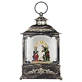 Wondise Christmas Muscal Snow Globe with Timer, USB