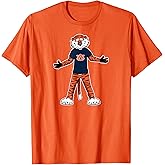 Auburn Tigers Aubie Mascot Orange Officially Licensed T-Shirt