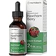 Horbäach Hawthorn Berry Extract | 2 fl oz | Alcohol Free Liquid Tincture | Vegetarian Supplement, Non-GMO, Gluten Free