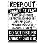Keep Out Signs for Bedroom Door - Enter at Your Own