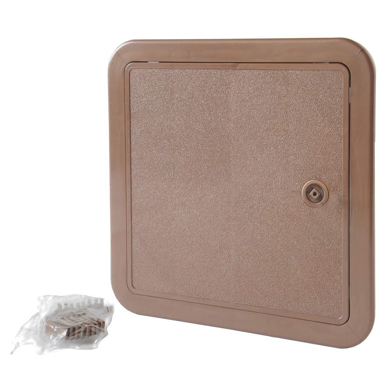 The Ventilation si2020r-y Inspection Door in ABS, Auburn Effect, 215 x 215 mm