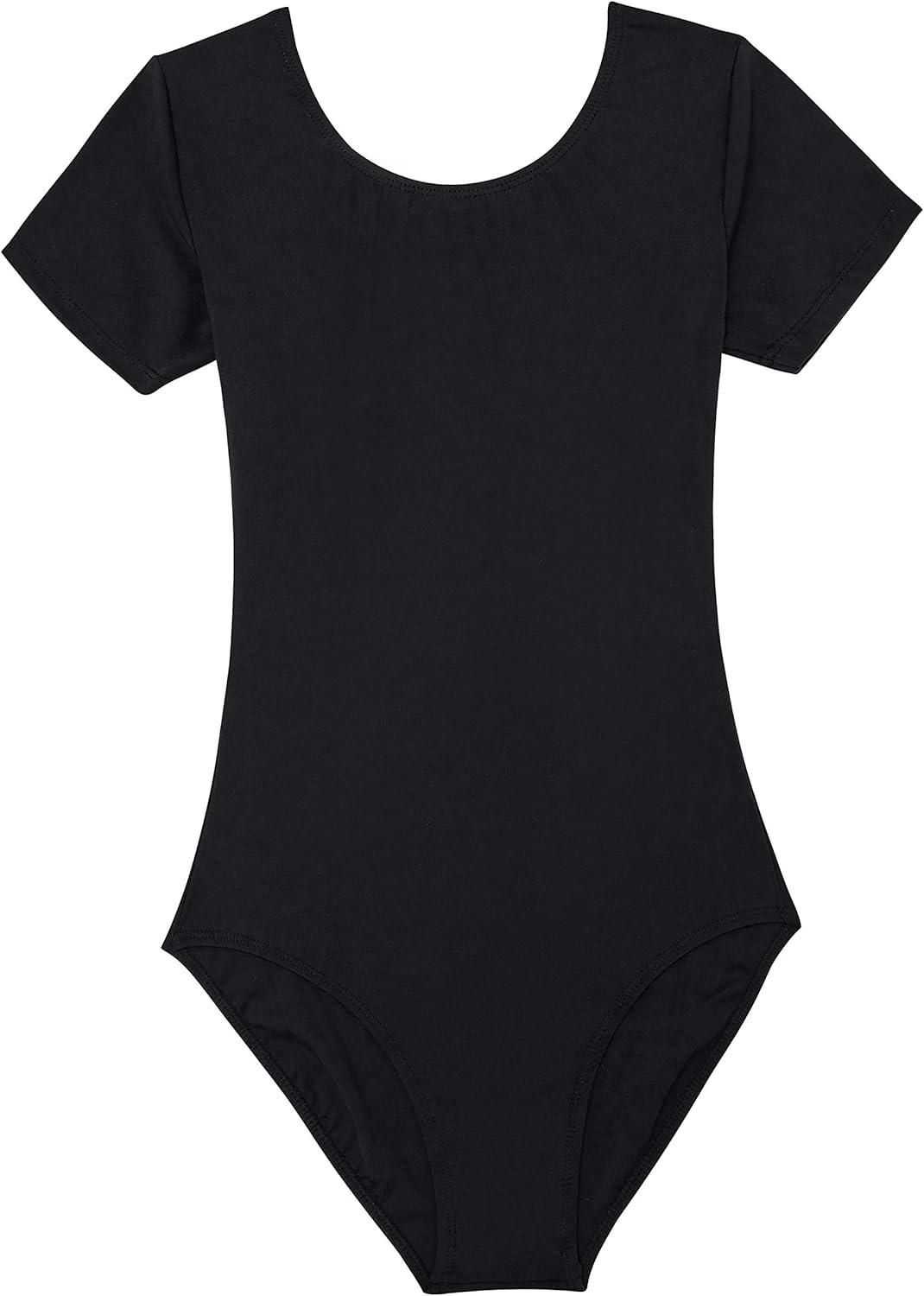 DANSHOW Women Short Sleeve Ballet Leotards for Adult Dance: Clothing