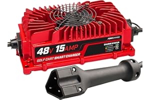 FORM 15 AMP EZGO RXV & TXT Battery Charger for 48 Volt Golf Carts