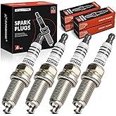 A-Premium 4 Packs Iridium Spark Plugs Compatible with Toyota Corolla, Prius, Yaris, 4Runner, Tacoma & Hyundai Elantra & Subar