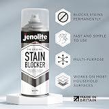 JENOLITE Stain Blocker Paint White 400ml Damp Seal & Mould Spray view 5