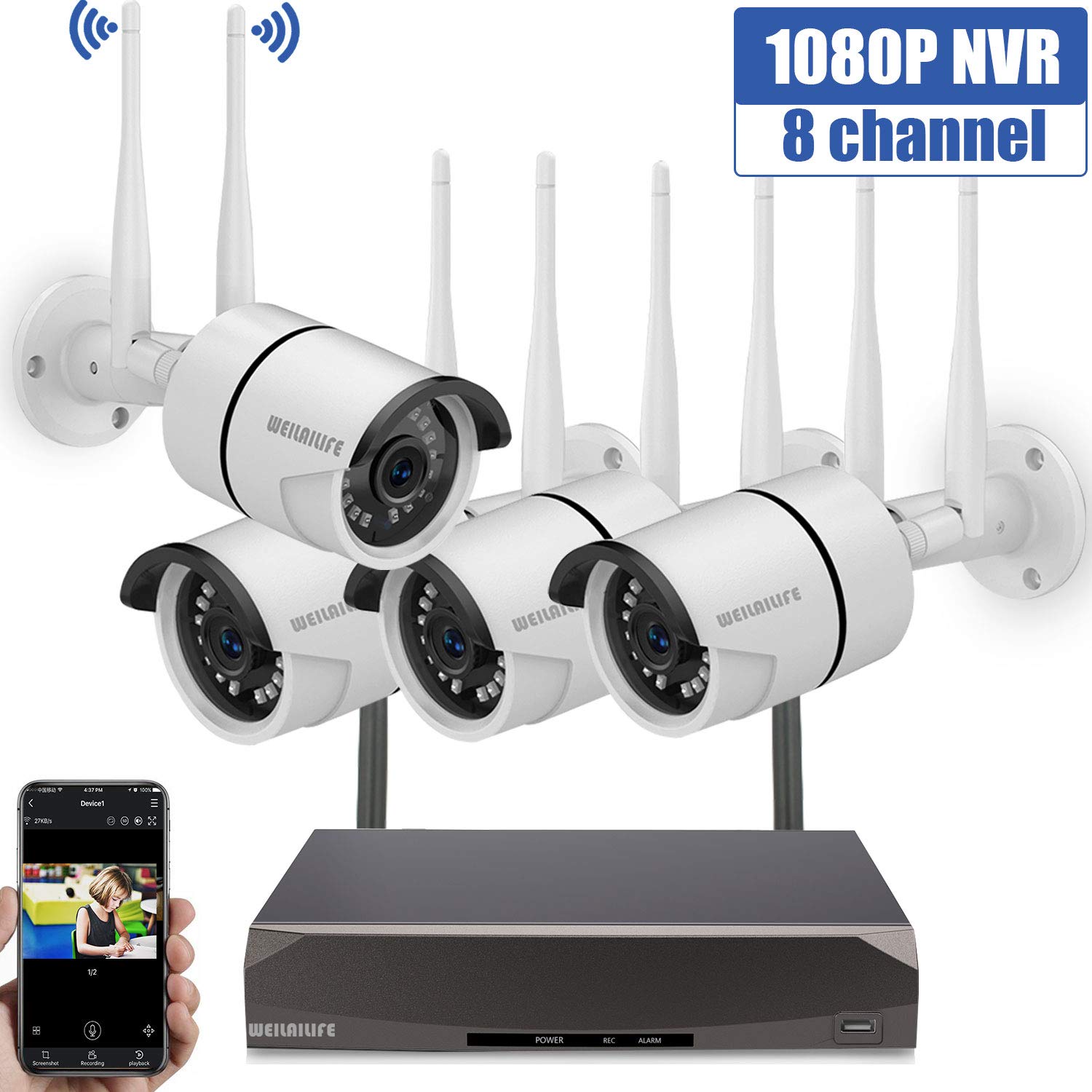 Best Home Camera Security System 500G