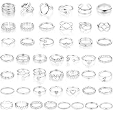 CHICUTIE Gold Knuckle Rings Set For Women Stackable Joint Finger Midi Rings Dainty Cubic Crystal Zirconia Simple Hollow Twist